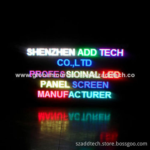 LED Message Signage with 8,000 Nits Brightness, IP65 Water-resistant